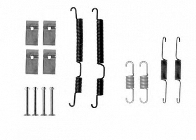 HELLA PAGID 8dz355206021 -  Комплектующие, колодки дискового тормоза